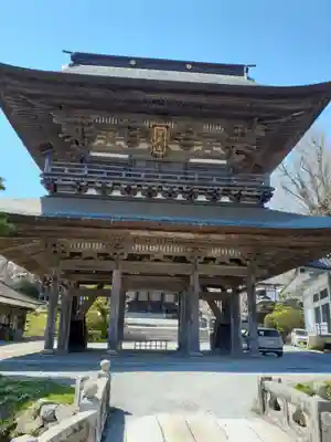 長安寺の山門・神門