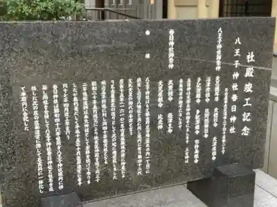 八王子神社 春日神社(清水町)の歴史