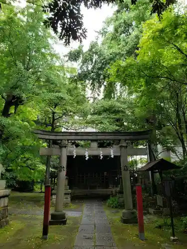 赤坂氷川神社の鳥居