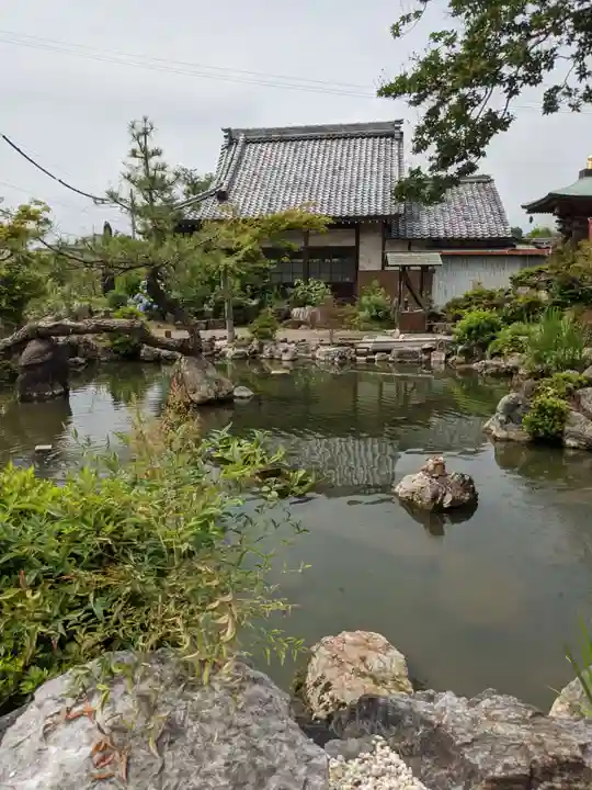 乙津寺 (鏡島弘法)の庭園