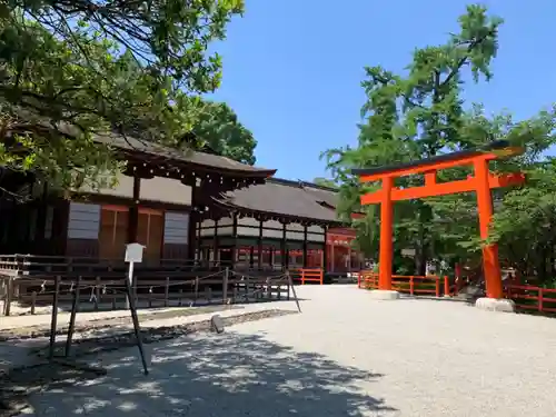 賀茂御祖神社（下鴨神社）の鳥居