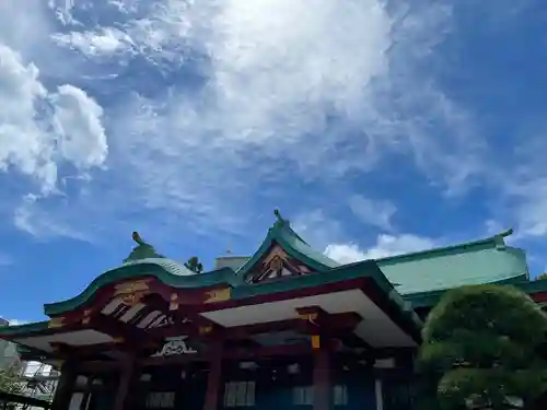 日枝神社の本殿・本堂