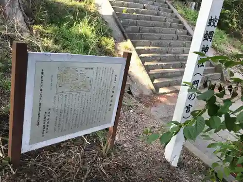 蛟蝄神社門の宮の歴史