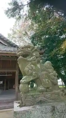 山那神社の狛犬