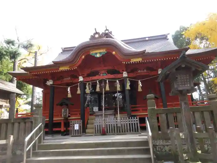 飯香岡八幡宮の本殿・本堂