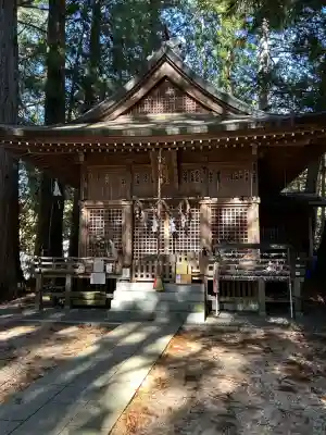 阿智神社前宮(長野県)