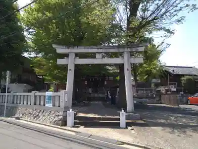 滝野川八幡神社の鳥居