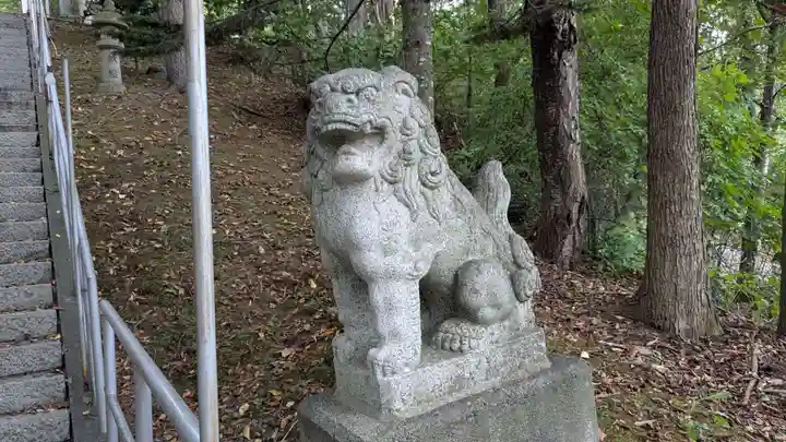 足寄神社の狛犬