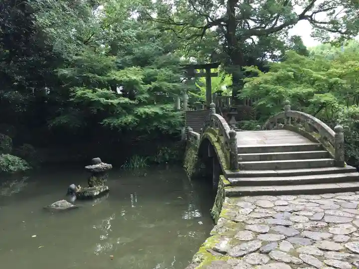 大原八幡宮の庭園