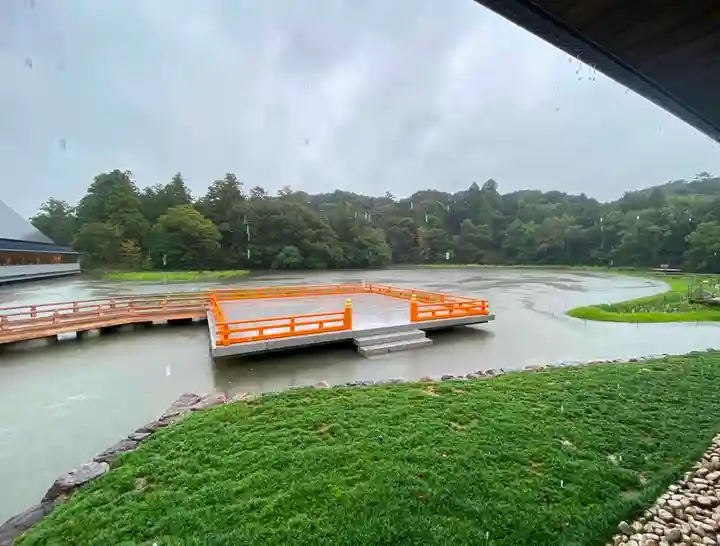 伊勢神宮外宮(豊受大神宮)の庭園