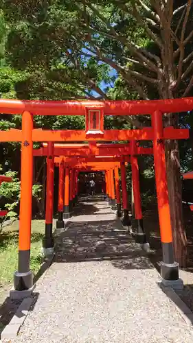 湯倉神社の鳥居