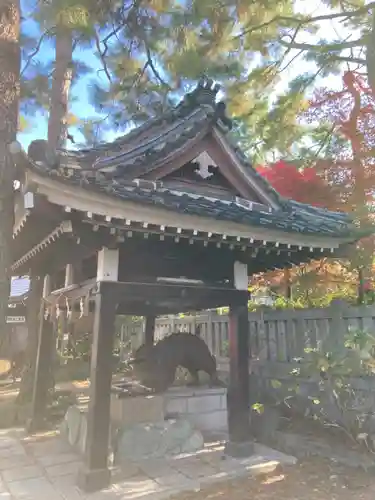 阿部野神社の手水