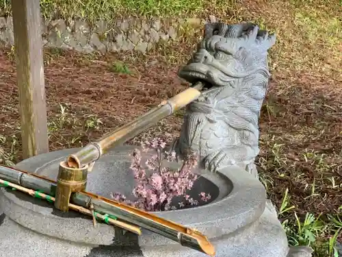 須山浅間神社の手水