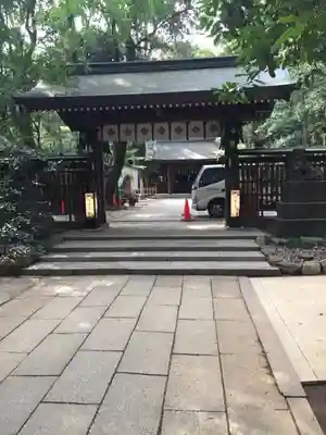 駒木諏訪神社の山門・神門