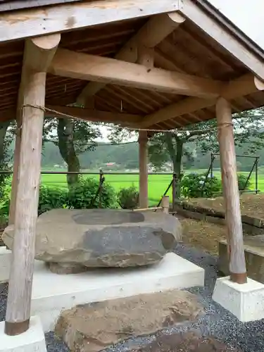 馬門稲荷神社の手水舎