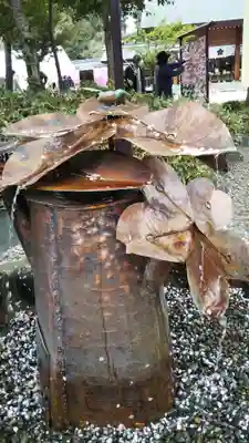 櫻木神社の手水舎