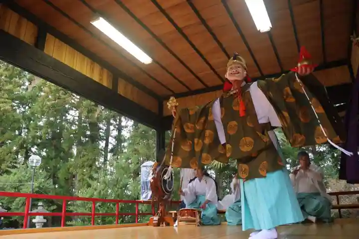 豊景神社の神楽