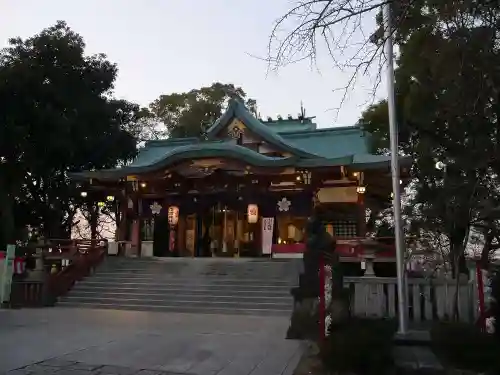 多摩川浅間神社の本殿・本堂