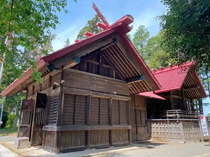 宇都母知神社の本殿・本堂