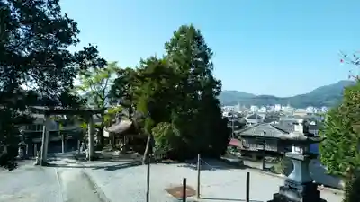 宇和津彦神社の景色