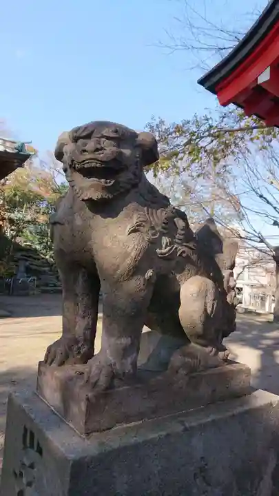 久里浜八幡神社の狛犬