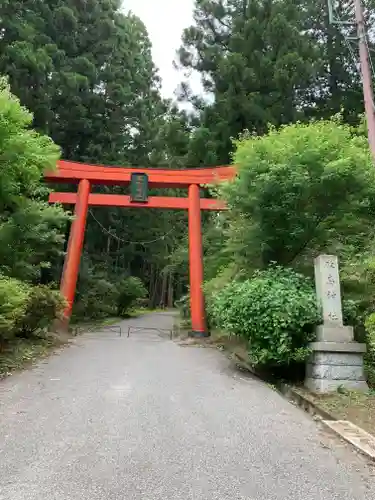 名草厳島神社の鳥居