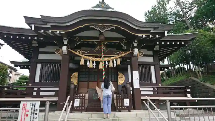 杉山神社の本殿・本堂