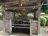 佐伎治神社の手水舎