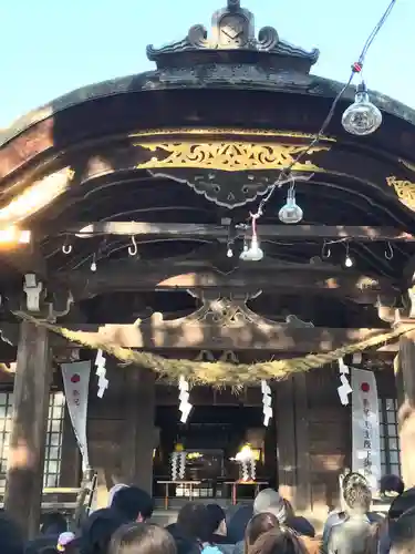 武田神社の本殿・本堂