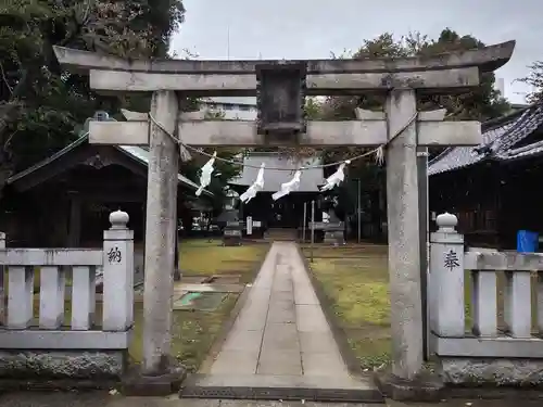 北野八幡神社の鳥居