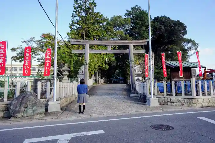 両社宮神社(宮町)の鳥居