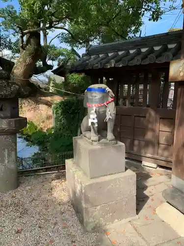 牛嶋天満宮の狛犬