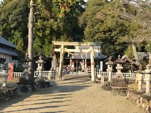 村國神社の鳥居