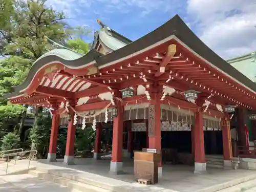 越ヶ谷久伊豆神社の本殿