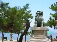 厳島神社の狛犬