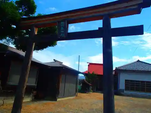 桜川恵比壽神社の鳥居