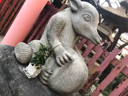 柳森神社の狛犬