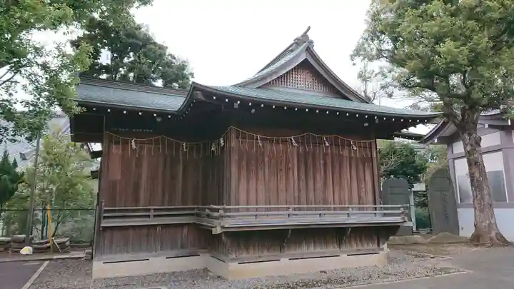 旗岡八幡神社の本殿・本堂