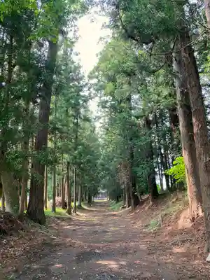 阿波山上神社の周辺