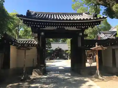 杭全神社の山門・神門