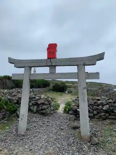 夢崎明神の鳥居