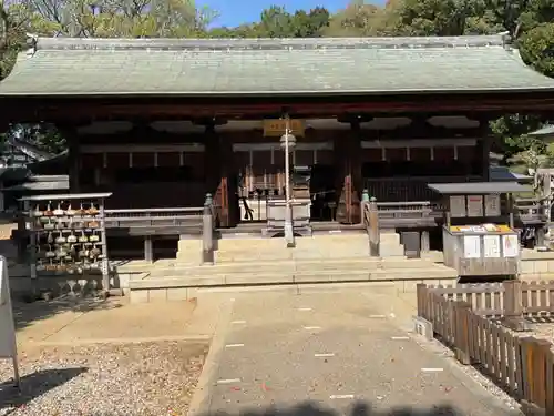 上地八幡宮の本殿・本堂