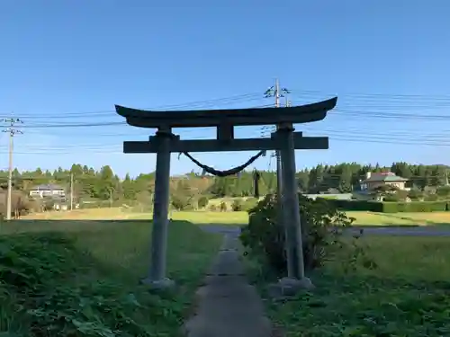 三嶋大明神二十三夜宮の鳥居