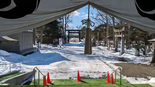 旭川神社の景色