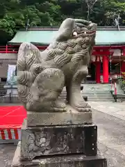 徳島眉山天神社の狛犬