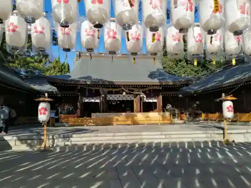 兵庫縣姫路護國神社の本殿・本堂
