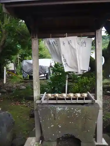 白髭神社の手水舎