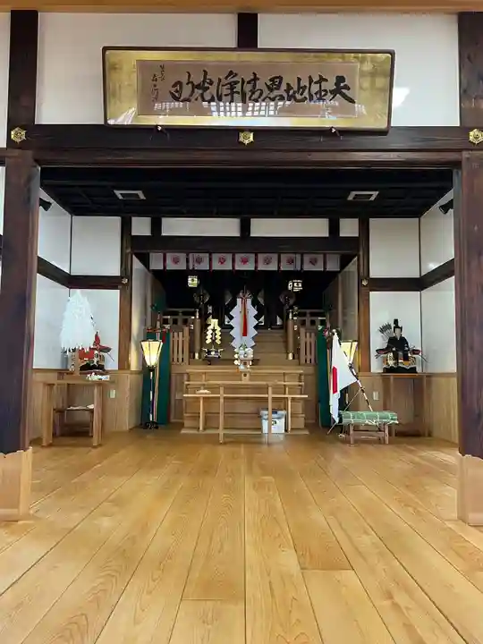 眞中神社の本殿・本堂