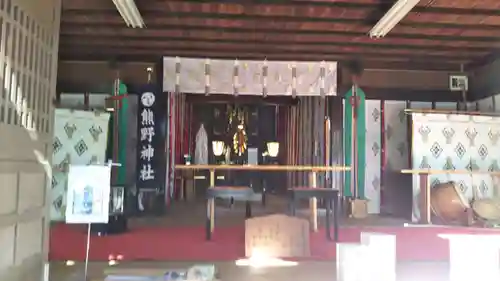 成田熊野神社の本殿・本堂