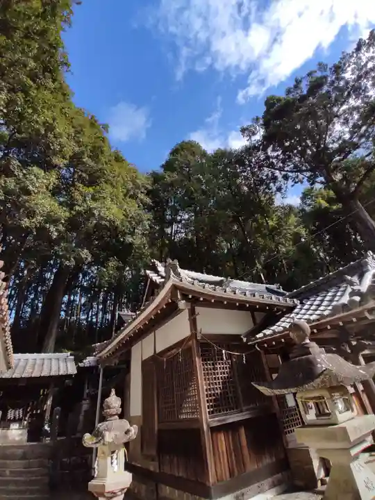 八王子神社の本殿・本堂